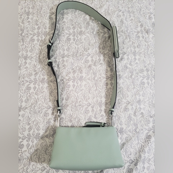 Womens Calvin Klein Green Crossbody Bag - Picture 3 of 8